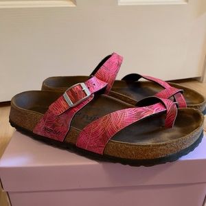 Birkenstock Papillio Pink Palm Sandal